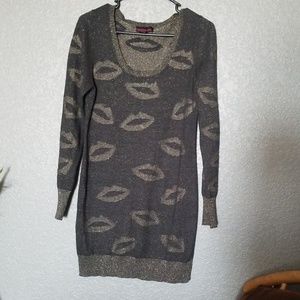 Material girl, sweater dress